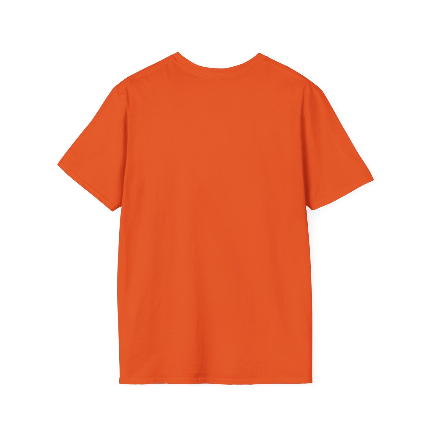 Angry Itch White Logo Pocket T-Shirt - Orange