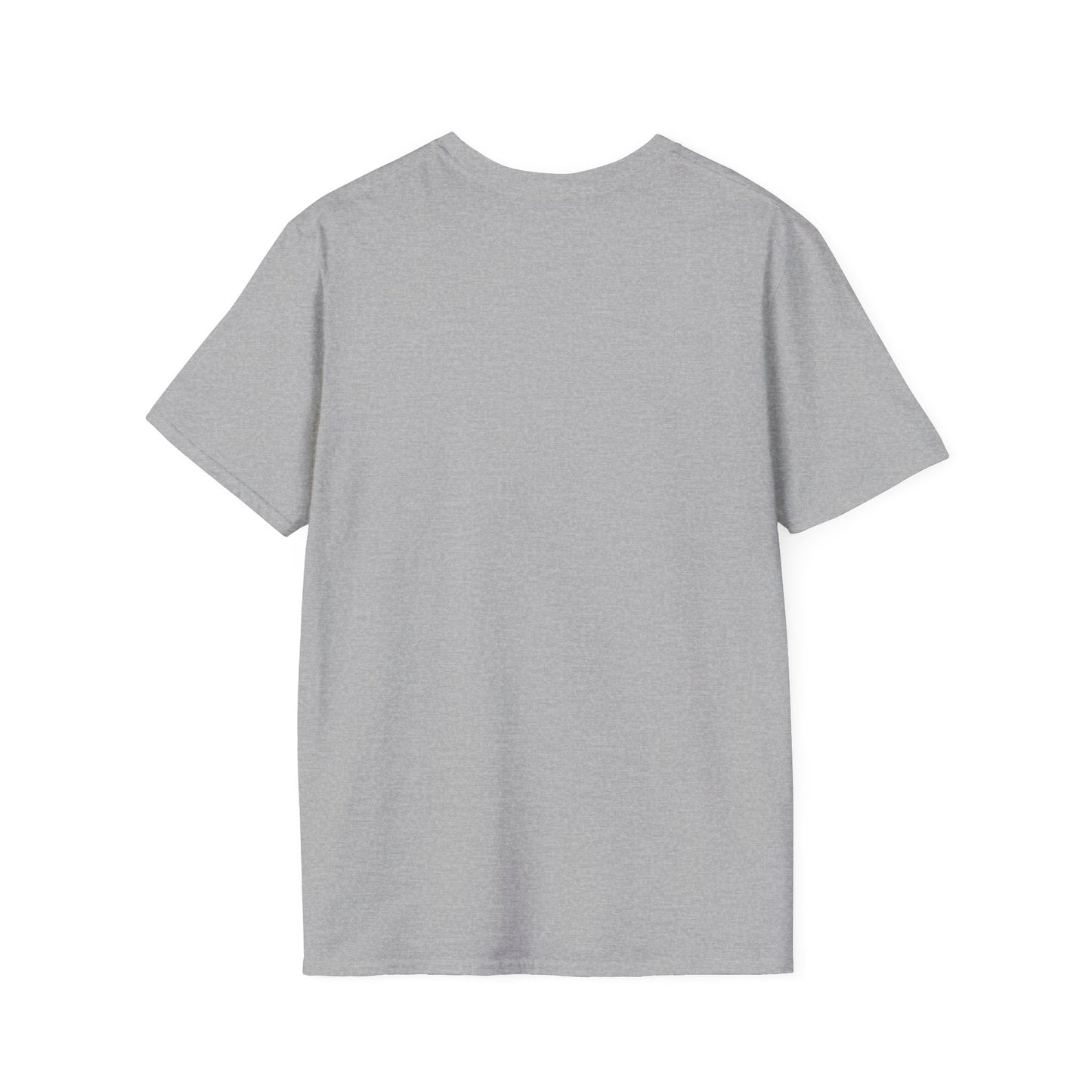 Angry Itch White Logo Chest T-Shirt - Grey