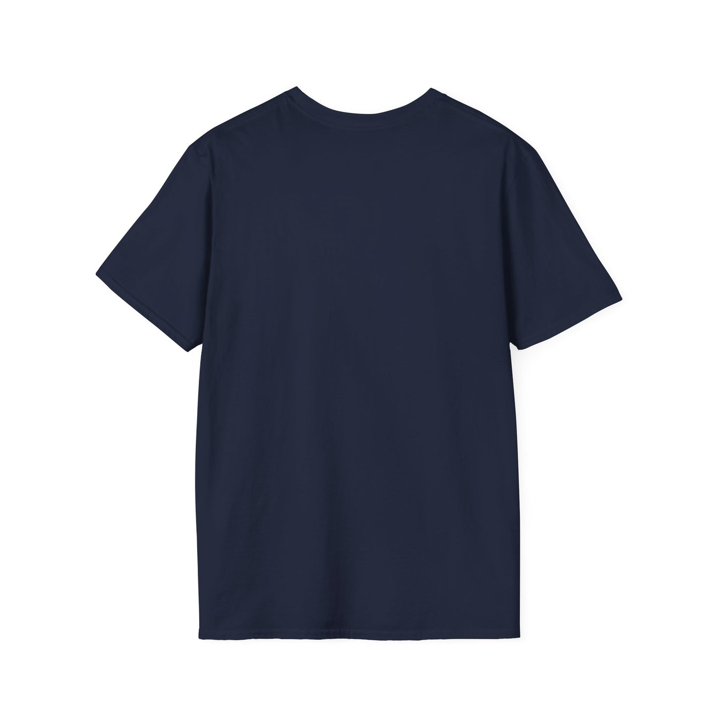 Angry Itch White Logo Pocket T-Shirt - Navy